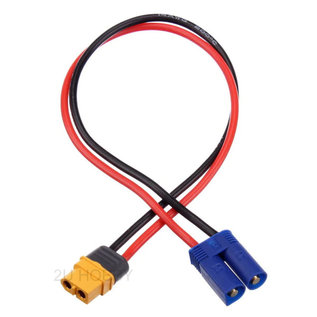 Michaels RC Hobbies Products EPB-9182  Charge Cable XT60 Female to EC5 Male Adapter Cable