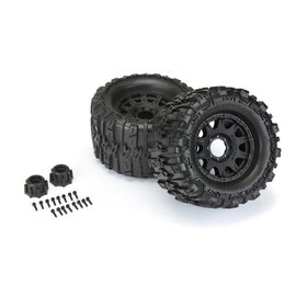 Proline Racing PRO10155-10  1/8 Trenchers MT 3.8" M2 HP Belted Pre-Mounted Tires(B)(2)