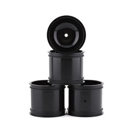 J Concepts JCO3416B  JConcepts 12mm Hex 2.2" Super Dish Rear Wheel (Black) (4) (Rustler/Stampede)