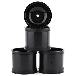 J Concepts JCO3416B  JConcepts 12mm Hex 2.2" Super Dish Rear Wheel (Black) (4) (Rustler/Stampede)
