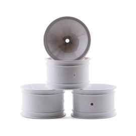 J Concepts JCO3404W  White RC10 Mono 2.2 Rear Wheels (4)