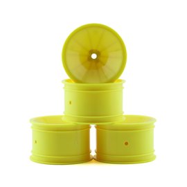 J Concepts JCO3404Y  Yellow  RC10 Mono 2.2 Rear Wheels (4)