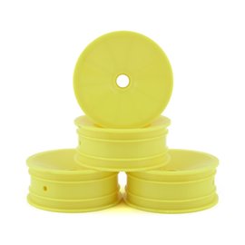 J Concepts JCO3403Y  Yellow RC10 Mono 2.2 Bearing Front Wheels (4)