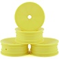 J Concepts JCO3403Y  Yellow RC10 Mono 2.2 Bearing Front Wheels (4)