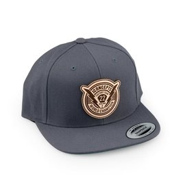 J Concepts JCO2974G  JConcepts Forward Pursuit 2022 Snapback Flatbill Hat (Gray) (One Size Fits Most)