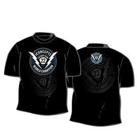J Concepts JCO2972XXXL  JConcepts Forward Pursuit 2022 T-Shirt (Black) (XXXL)