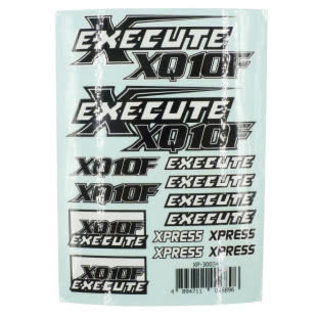 Xpress XP-30034  Xpress Execute XQ10F Logo Sticker Decal A6 148x105mm