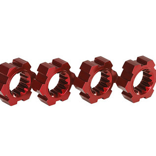 Traxxas TRA7756R  Red Traxxas X-Maxx Wheel Hex Hub (2) (red-anodized)