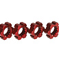 Traxxas TRA7756R  Red Traxxas X-Maxx Wheel Hex Hub (2) (red-anodized)