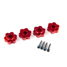 Traxxas TRA8956R  Red Anodized Hex Wheel Hubs & Screw Pins (2)