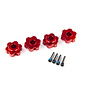 Traxxas TRA8956R  Red Anodized Hex Wheel Hubs & Screw Pins (2)