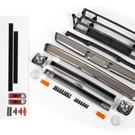 Traxxas TRA9415A  Satin Black Traxxas Drag Slash Chevrolet C10 Body Accessories (Satin Black)