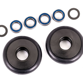 Traxxas TRA9461T  Gray Aluminum Wheelie Bar Wheels Bandit Rustler Stampede 2WD  (2)