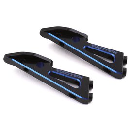 Exotek Racing EXO2045  Exotek B6.3 Aluminum Wing Mounts (Black/Blue) (2)