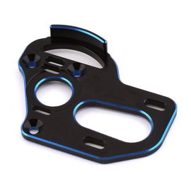 Exotek Racing EXO2039  Exotek B6.3/T6.1/SC6.1 Laydown/Back Motor Plate (Black/Blue)