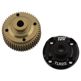 Exotek Racing EXO2089  Exotek TLR 22 5.0 Aluminum Differential Gear Case