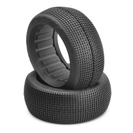 J Concepts JCO3121-03  Aqua A2 Medium Soft Reflex 1/8 Buggy Tires (2)