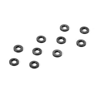 Xray XRA303121-K  Aluminum Shim 3x6x0.5mm Black (10)303121K