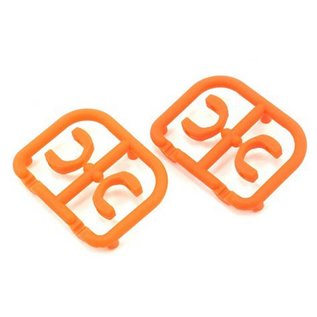 Xray XRA305242 3.5mm Orange Composite Drive Shaft Replacement Cap (4)