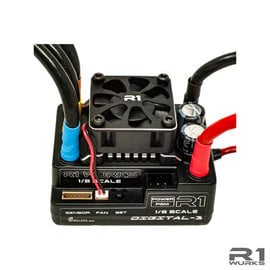 R1wurks R1-040018  R1 Digital 3 1/8 Scale ESC