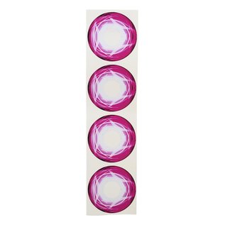 Xray XRA397354  Xray XT8 Wheel Stickers - Die-Cut - Pink