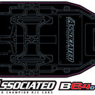 Team Associated ASC91980 RC10B6.4D FT Chassis Protective Sheet