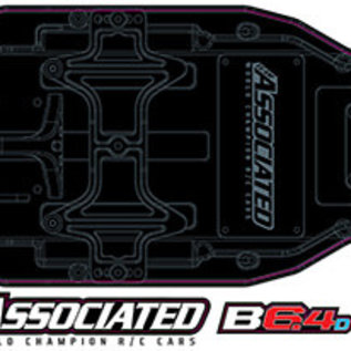 Team Associated ASC91980 RC10B6.4D FT Chassis Protective Sheet