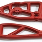 RPM81579 Front Left A-arms (Red) for the ARRMA 6S (V5 & EXB)