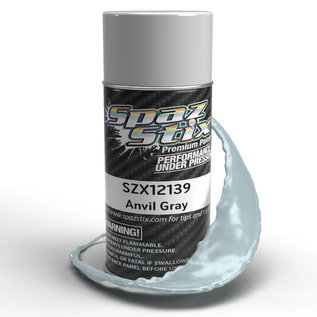 Spaz Stix SZX12139  Anvil Gray Aerosol Paint, 3.5oz Can