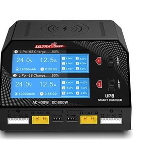 Ultra Power UPTUP8  UP8 AC 400W / DC 600W 16A x2 Dual Channel Output 1-6S Battery Charger/Discharger/Balancer/Tester