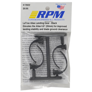 RPM R/C Products RPM72022 LaTrax Alias Landing Gear (4) Black