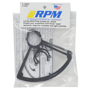 RPM R/C Products RPM72042 Black Prop Guards for the LaTrax Alias (2)