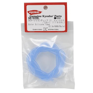 Kyosho KYO96183BL  Color Silicone Tube, 2.3 X 1000 Blue