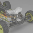 J Concepts JCO0159 Aero B6 |B6D Front Wing Wide (2) for Flat Arms JConcepts