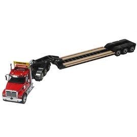 RC Diecast DCM27010  1/16 Scale Western Star 49X SFFA Tridem Axle Heavy Haul Tractor with Gooseneck Lowboy Trailer, RTR