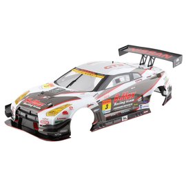 KillerBody KLR-48664  Grey/White B-MAX NDDP GT-R NISMO GT3 Pre-Painted 1/10 Touring Car Body