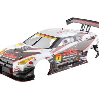 KillerBody KLR-48664  Grey/White B-MAX NDDP GT-R NISMO GT3 Pre-Painted 1/10 Touring Car Body
