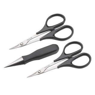 Dubro DUB2331  Body Reamer, Scissors (Curved and Straight) Set