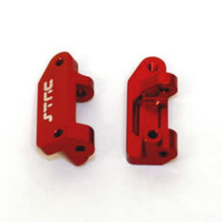 STRC SPTST3632R  Red Aluminum Caster Blocks, Red, for Traxxas Slash / Stampede / Rustler / Bandit