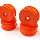 Kyosho KYOIFH006KO  Orange Kyosho MP9 TKI4 1/8th Off Road Dish Wheels (4) (Orange)