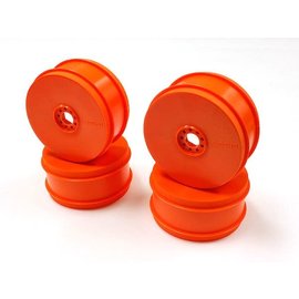 Kyosho KYOIFH006KO  Orange Kyosho MP9 TKI4 1/8th Off Road Dish Wheels (4) (Orange)