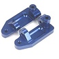 STRC SPTST3632B  Blue Aluminum Caster Blocks, Blue, for Traxxas Slash / Stampede / Rustler / Bandit