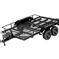 Racers Edge RCEPRO1500  1/10 Scale Full Metal Trailer with LED Lights