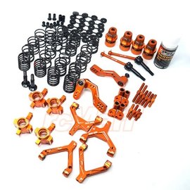 Yeah Racing YEA-SPT2-S04OR  Yeah Racing HPI Sprint 2 Rwd Drift Conversion Kit (Orange)