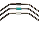 Team Associated ASC81130  FT Front Anti-roll Bars Set , 2.3, 2.4, 2.5mm  RC8B3 RC8T3 (3)