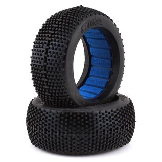Hot Race Tyres HR-001-0022  HotRace Soft Miami 1/8 Buggy - One Pair (2 Tires w/ Inserts) - S