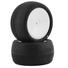 J Concepts JCO4017-1691  Silver Smoothie 2 Rear Buggy 2.2" Tires On 3348W Wheels (2)