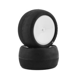 J Concepts JCO4017-1691  Silver Smoothie 2 Rear Buggy 2.2" Tires On 3348W Wheels (2)