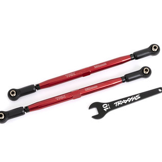 Traxxas TRA7897R  Red Aluminum X-Maxx WideMaxx Front Toe Links (2)