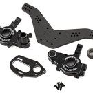 Exotek Racing EXO2088  TLR 22 5.0 Aluminum Drag Gear Box Set w/Motor Plate